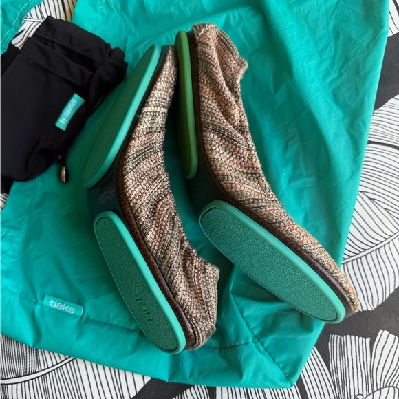 NEW Tieks MOJAVE Leather Ballet Flat shoes - Picture 12 of 14